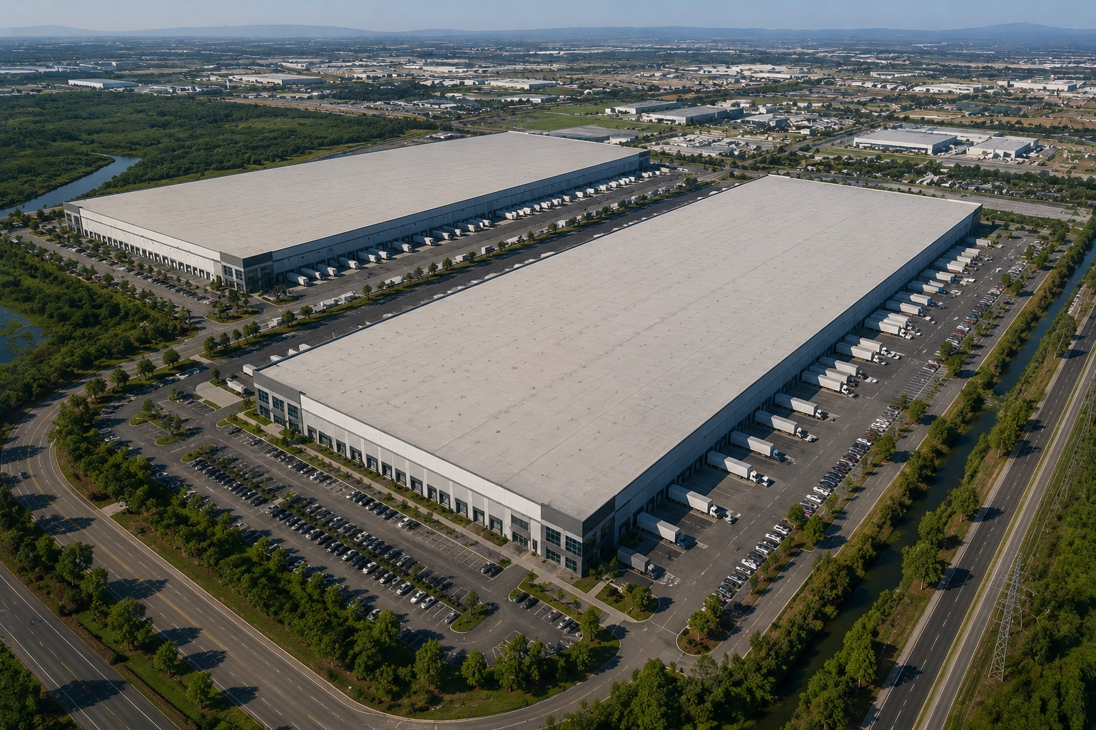Large industrial development